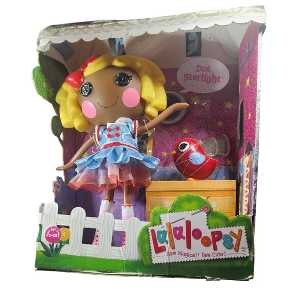 Lalaloopsy Other - Lalaloopsy Dot Starlight Doll With Accessories toy bird ages 3 and up